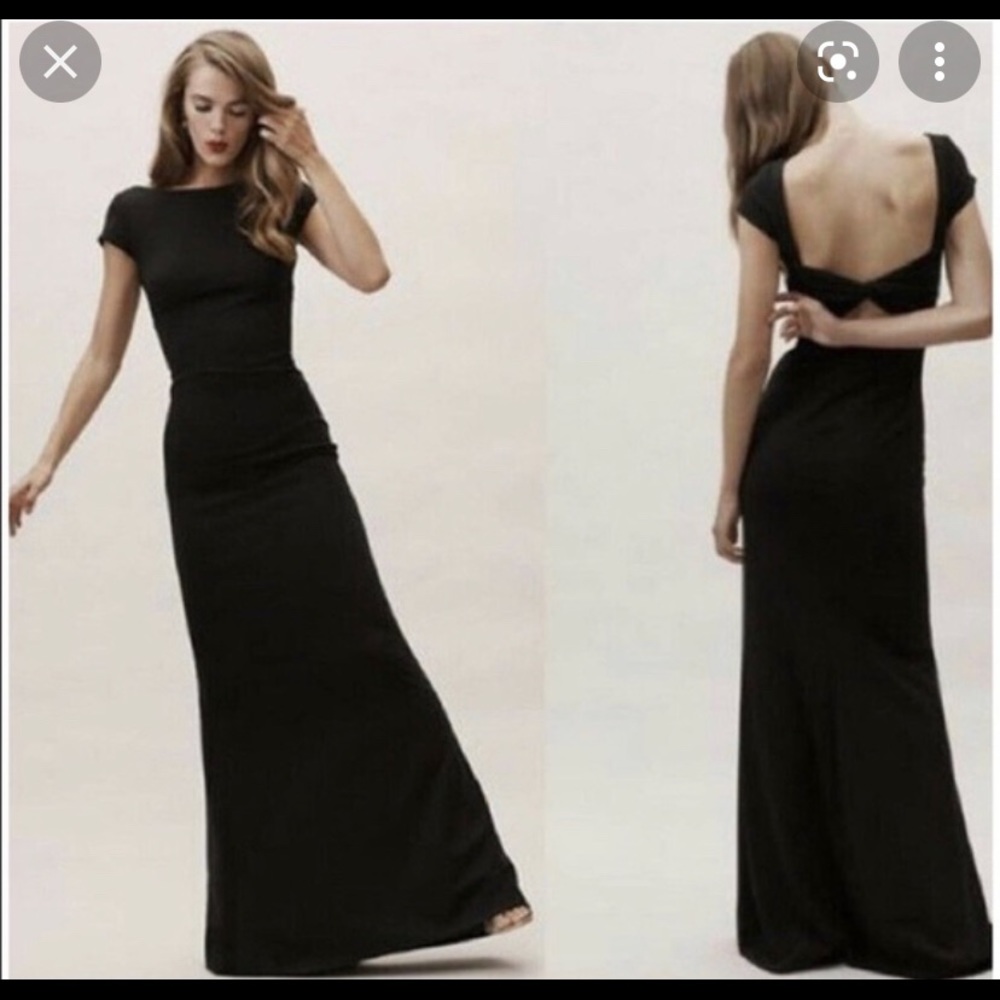 BHLDN BLACK FORMAL DRESS- NEW with tags- by Katie May